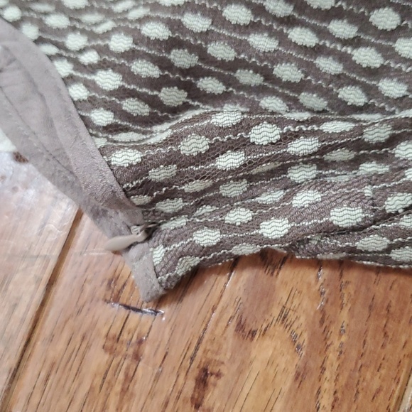 A'Reve Beige and Cream Ruffled Tiered Midi Sundress - Picture 6 of 9